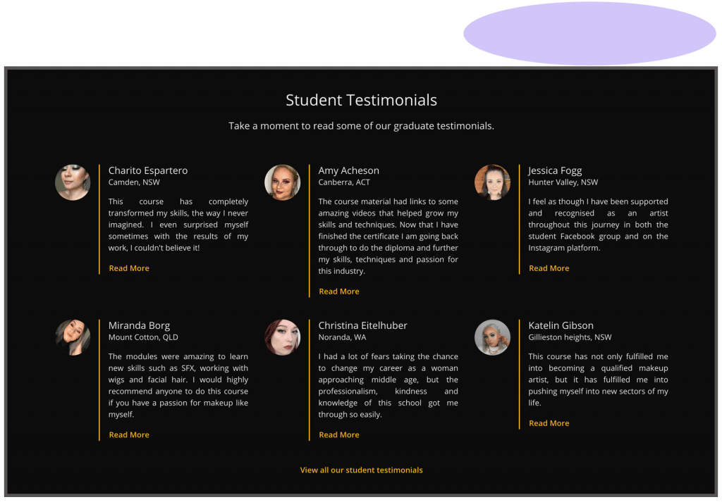 Google Ads Landing Page Testimonial Examples