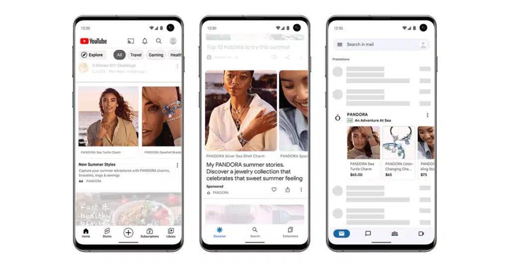 examples of google discovery ads