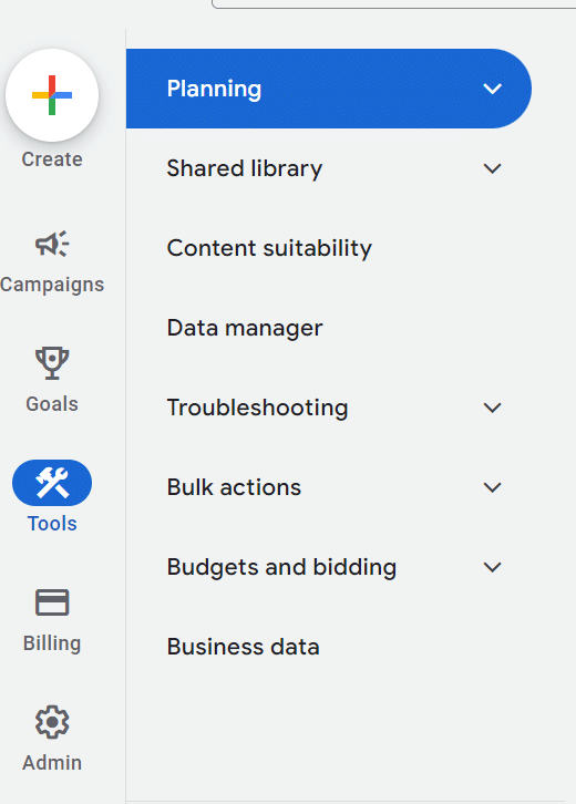 new google ads dashboard tools