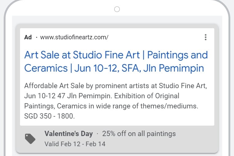 Google ads promotion assets