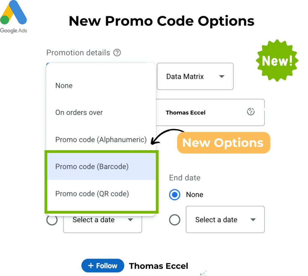 adding barcodes and QR codes to your Google Ads promo assets