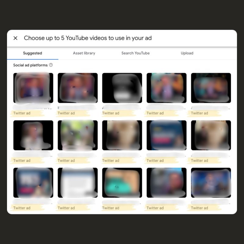 x ads for google ads